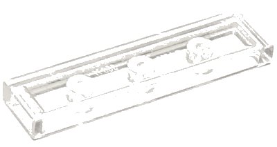 LEGO part Tile 1 x 4 (2431)