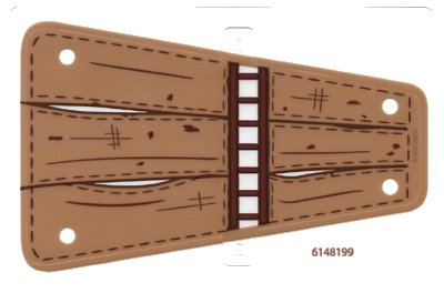 LEGO part Plastic Roof for Set 75148 (26337)