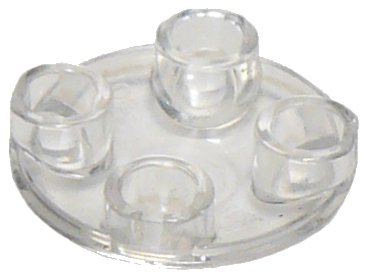 LEGO part Plate, Round 2 x 2 with Rounded Bottom (Boat Stud) (2654)