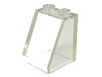 LEGO part Slope 65 2 x 2 x 2 without Bottom Tube 3678a