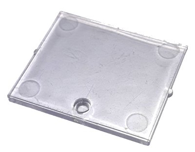 LEGO part Glass for Window 1 x 4 x 3 with Circle (3855a)