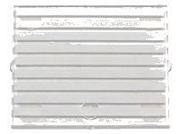 LEGO part Glass for Window 1 x 4 x 3 with 9 White Stripes Pattern (Sticker) - Sets 6364 / 6382 / 6383 / 6385 3855pb003