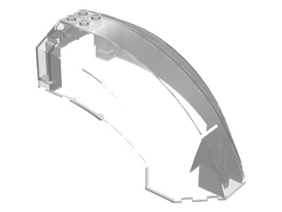 LEGO part Windscreen 12 x 6 x 6 Curved (41881)