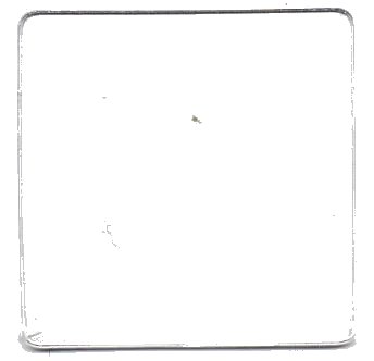 LEGO onderdeel Clikits Frame Insert, Pane Square 4 x 4 (46608pls)