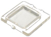 LEGO onderdeel Glass for Window 1 x 2 x 2 Plane 4862