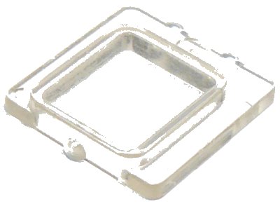 LEGO part Glass for Window 1 x 2 x 2 Plane (4862)