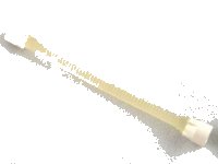 LEGO part Hose, Flexible  8.5L with White Tabbed Ends 73590c02c