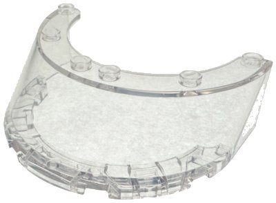LEGO part Windscreen 6 x 8 x 2 (7664)
