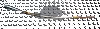 LEGO onderdeel Electric, Fiber Optics Cable Wide 20L x400c20