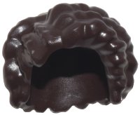 LEGO part Mini Doll, Haare Friends Kurz mit Locken und Zöpfe 2644