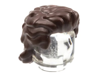 LEGO onderdeel Minifigure, Hair Male, Swept Back, Shoulder Length (79729)