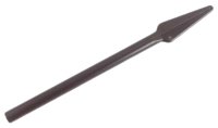 LEGO onderdeel Minifigure, Weapon Pike / Spear - Handle with Flat End 93789