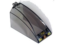 LEGO part Windscreen 8 x 4 x 4 Curved with 2 Fingers with Headlights and Res-Q Pattern 30649px1