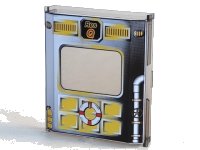 LEGO part Panel 2 x 8 x 8 con Patrón Marítimo Res-Q 30650pb03