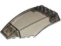 LEGO onderdeel Windscreen 10 x 6 x 2 Curved 45705