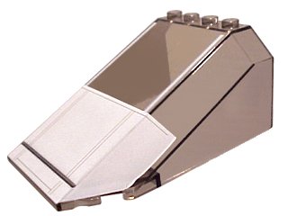 LEGO onderdeel Windscreen 8 x 6 x 3 Wedge with Imperial Shuttle Pattern (551ps1)