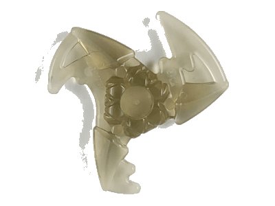 LEGO part Minifigure, Weapon Shuriken with Trailing Energy Effect (73766a)