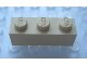 LEGO part Modulex, Brick 1 x 3 (Lego on studs) Mx1131L