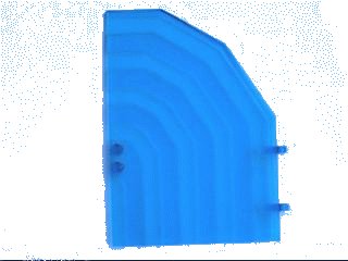 LEGO part Door 1 x 9 x 11 with Clips (2596)