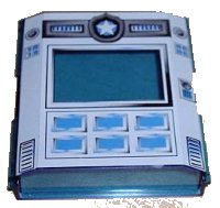 LEGO onderdeel Panel 2 x 8 x 8 with Police Star Pattern 30650pb04