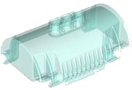 LEGO part Cylinder Half 3 x 5 x 8 with Pin Holes 15361