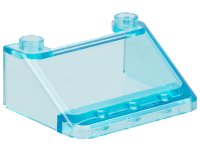 LEGO onderdeel Windscreen 3 x 4 x 1 1/3 Large Glass Surface 57783