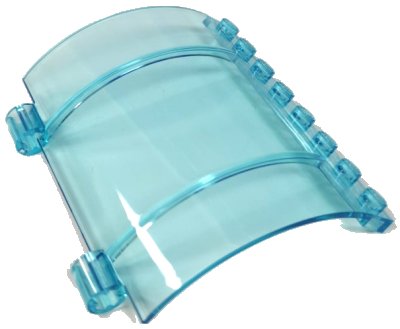 LEGO part Panel 5 x 8 x 3 2/3 Curved with 2 Axle Holes (76798)