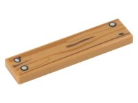 LEGO part Piastrella 1 x 4 con Pattern Venatura del Legno e 3 Chiodi Argento 2431pb0415