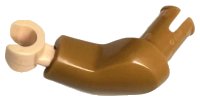 LEGO onderdeel Arm Large with Pin, Left with Light Nougat Hand 37779c01