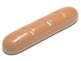 LEGO part Bread / Baguette (4342)