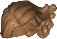 LEGO onderdeel Minifigure, Hair Long, Wavy, Swept to Left (73272)