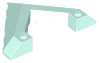 LEGO onderdeel Wigge 6 x 8 Puntige Uitsnijding 22390