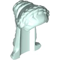 LEGO part Minifigure, Hair Female Long Top Braided, Elaborate 48212