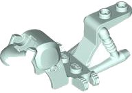 LEGO part Motorcycle Fairing, Cruiser with Locking 2 Fingers Hinge on Both Sides 7708