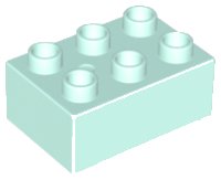 LEGO part Duplo, Brick 2 x 3 87084