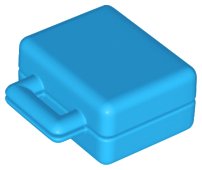 LEGO onderdeel Duplo Utensil Suitcase with Plain Front and Back (20302)
