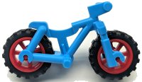 LEGO part Bicycle Heavy Mountain Bike with Red Wheels and Black Tires (36934 / 50862 / 50861) 36934c03