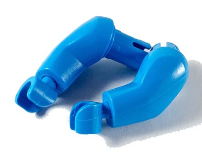 LEGO onderdeel Arm Large with Pin, (Matching Left and Right) Pair with (Same Color) Hands (3777937783c00)
