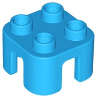 LEGO onderdeel Duplo, Furniture Chair with 4 Studs 65273