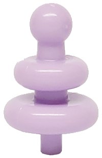 LEGO part Minifigure, Antenna with 2 Diffusers and Small Pin 5525