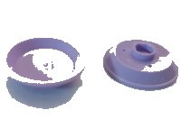 LEGO part Friends Accessories Dish, Round 93082f