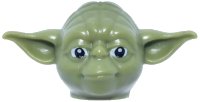 LEGO part Minifigure, Head, Modified SW Yoda Curved Ears with Black Eyes and White Pupils Pattern 13195pb01