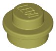 LEGO part Plate, Round 1 x 1 4073