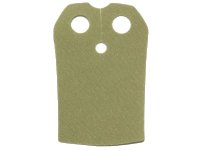 LEGO part Neckwear Cape, Straight Side [Traditional Starched Fabric] 65384