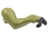 LEGO part Dinosaur Leg Small (Front) Tyrannosaurus rex with Black Claws Pattern - Right 98059pb02