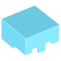 LEGO part Minifigure, Couvre-chef Casque Rectangulaire (Minecraft) 19730