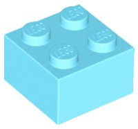 LEGO part Stein 2 x 2 3003