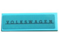 LEGO part Tile 1 x 3 with 'VOLKSWAGEN' Pattern (Sticker) - Set 10279 63864pb179