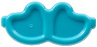 LEGO part Minifigure, Utensil Trolls Glasses, Angled Hearts with Pin 65468f