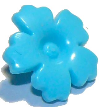 LEGO onderdeel Friends Accessories Hair Decoration, Flower with Serrated Petals and Pin (93080h)